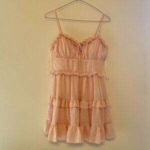 Light Rose / Dusty Pink Wild Fable Babydoll Dress